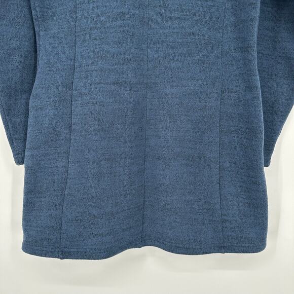 KUHL Alaska Long Coat Sweater Sherpa Lined Full Zip Funnel Neck Fleece Jacket - Picture 10 of 12